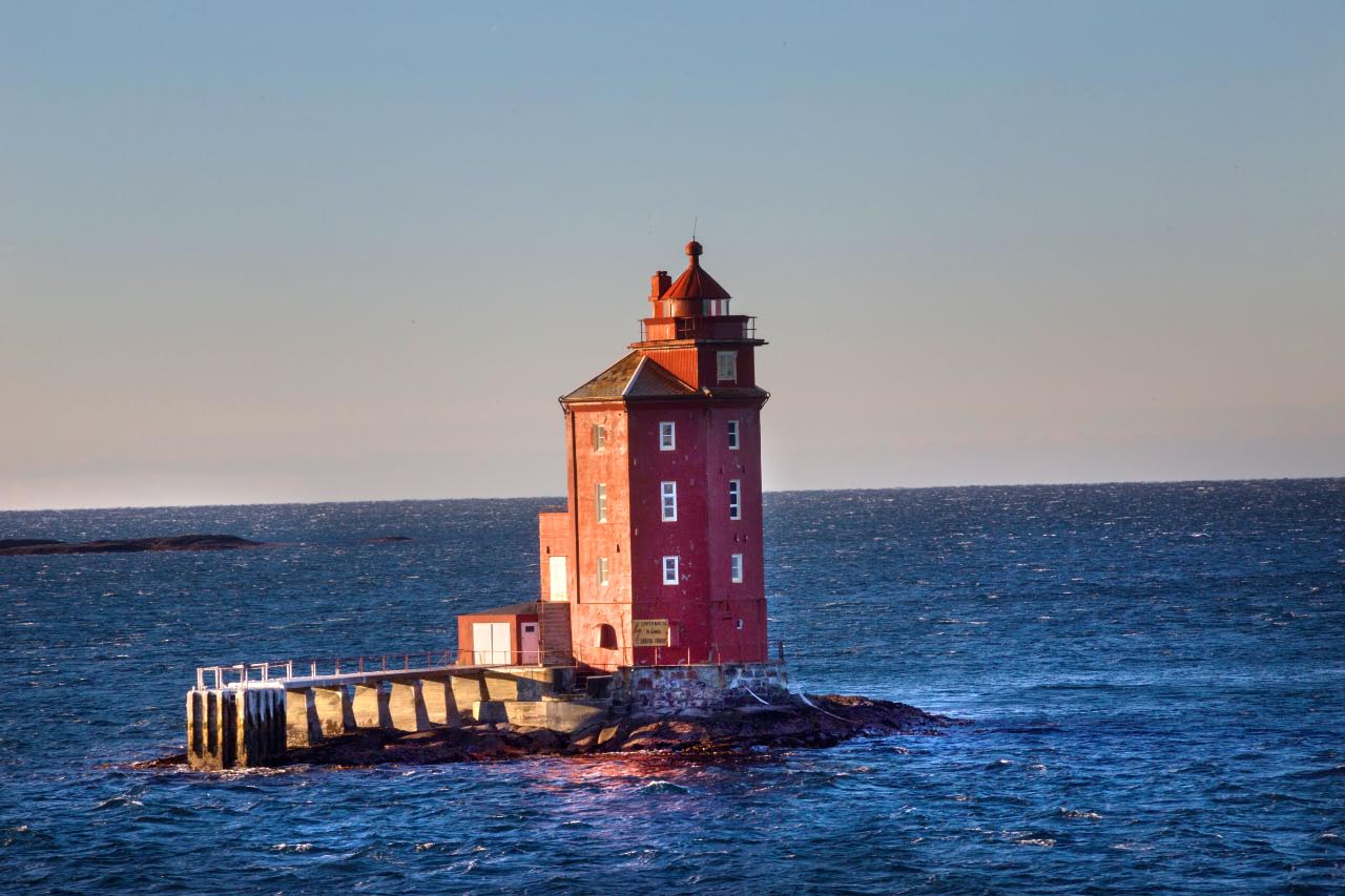 Leuchtturm Kjeungskjær bei Trondheim