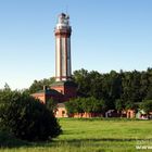 Leuchtturm (Latarnia Morska) in Niechorze/Polen - 11.Juli.2016