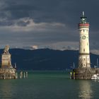 Leuchtturm Lindau  ... kurz vor einem Gewitter ...