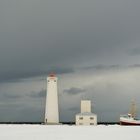 Leuchtturm mit Boot