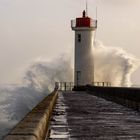 Leuchtturm mit Kragen