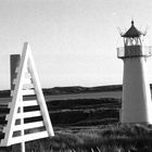 Leuchtturm mit Seezeichen auf Sylt