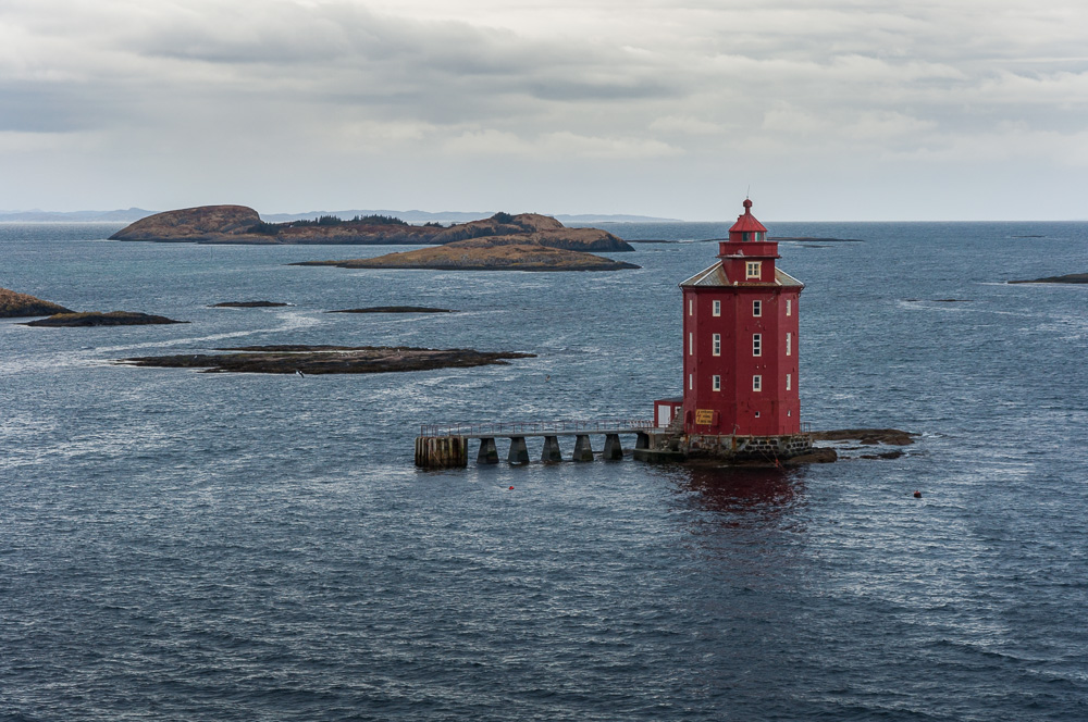 Leuchtturm mit Wohnhaus, Norwegen