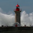 Leuchtturm -Molhe do Douro- von Porto