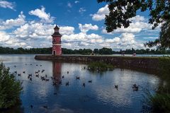 Leuchtturm Moritzburg, Sachsen