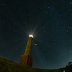 Leuchtturm Norderney mit Sternhimmel
