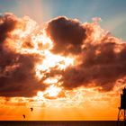 Leuchtturm Obereversand an der Nordsee