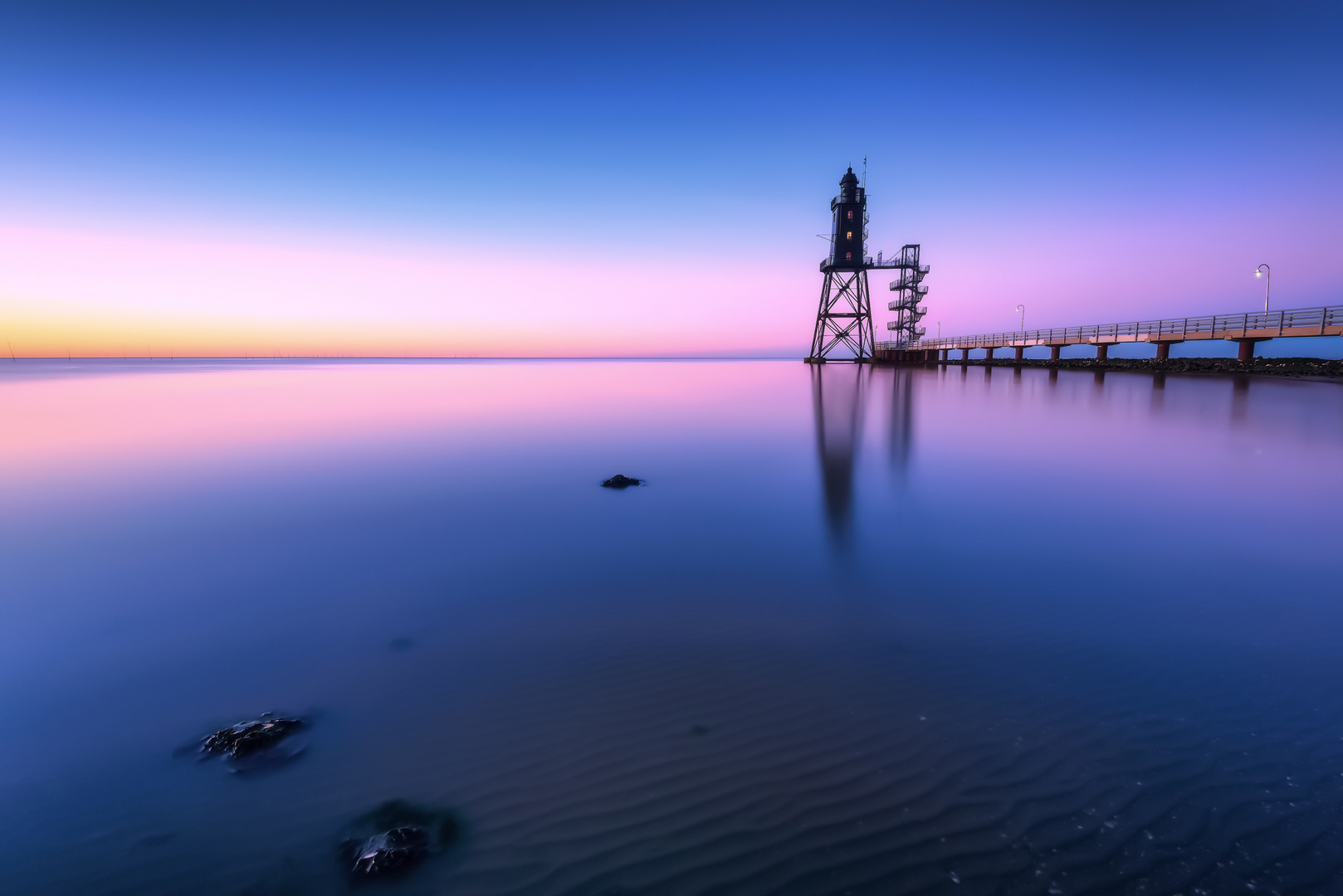 Leuchtturm Obereversand II Foto & Bild deutschland, europe