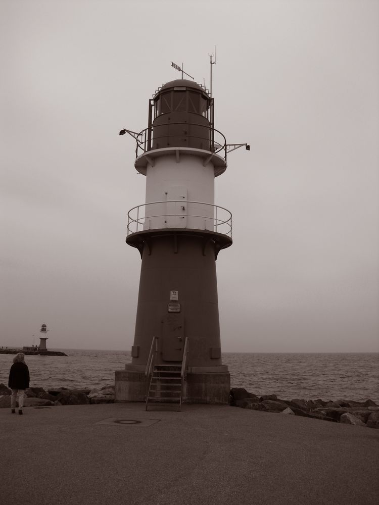 Leuchtturm Ostmole Warnemünde