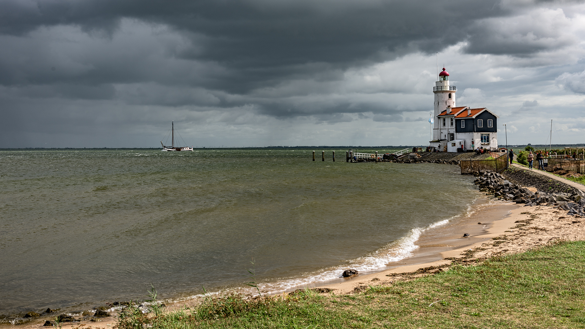  Leuchtturm Paard van Marken