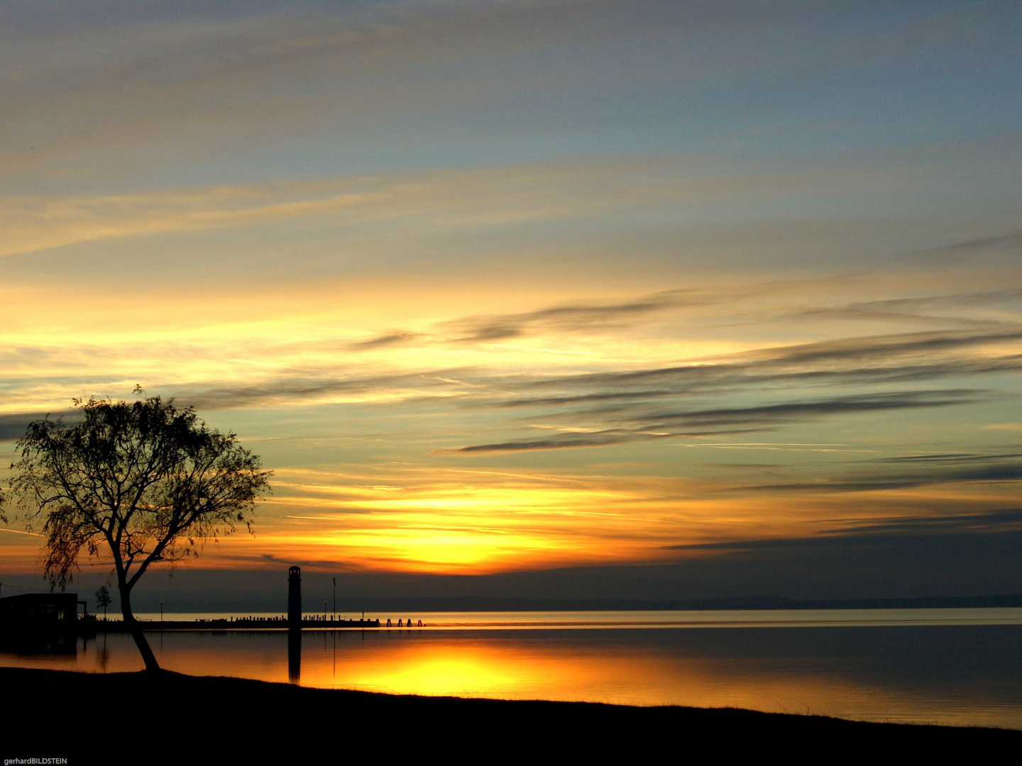 Leuchtturm Podersdorf am Neusiedlersee