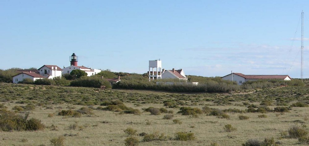 Leuchtturm Punta Delgada, Patagonien, Halbinsel Valdés, Argentinien