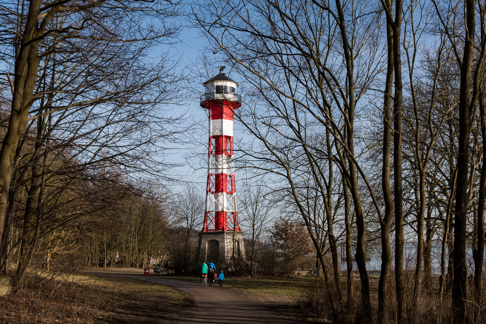 Leuchtturm Rissen Unterfeuer