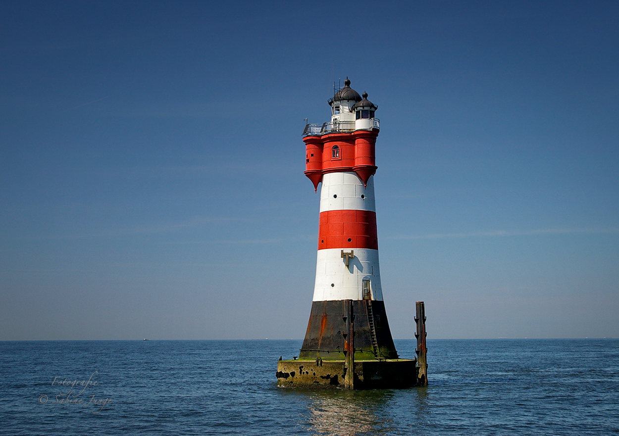 Leuchtturm Roter Sand Foto Bild Leuchtturm Architektur Kultur Bilder Auf Fotocommunity