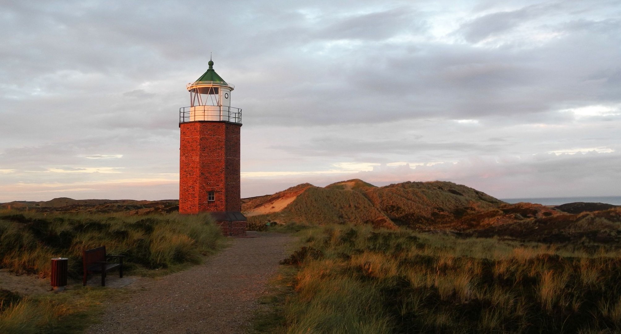 Leuchtturm Rotes Kliff in Kampen