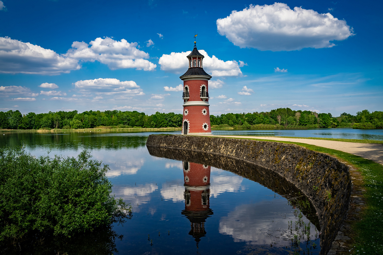 Leuchtturm Schloss Moritzburg