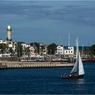 Leuchtturm \\ Segelschiff