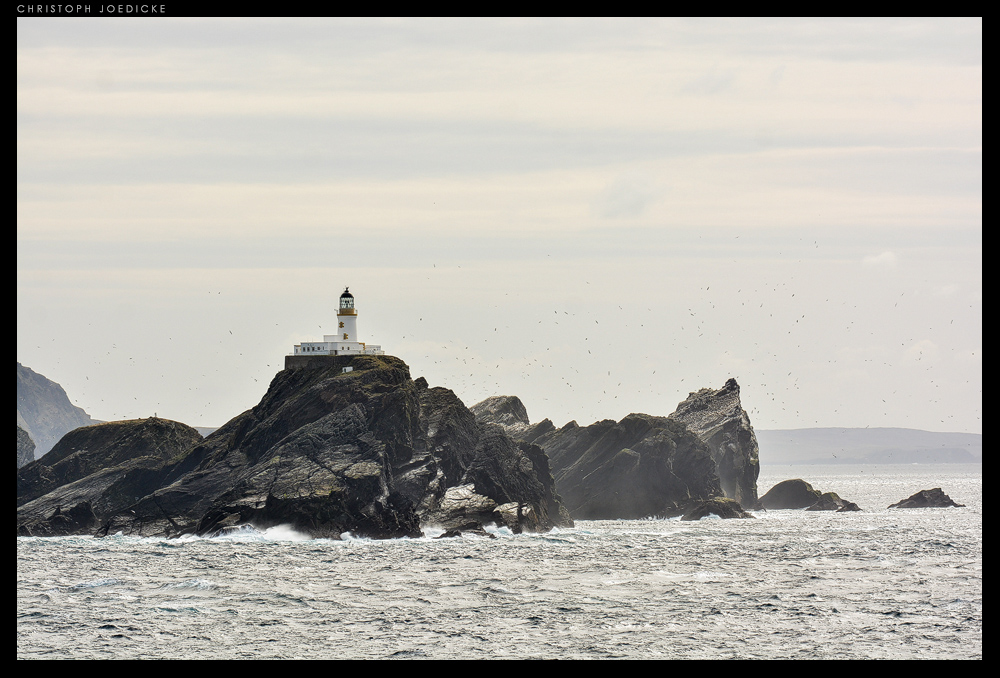 Leuchtturm - Shetland Inseln