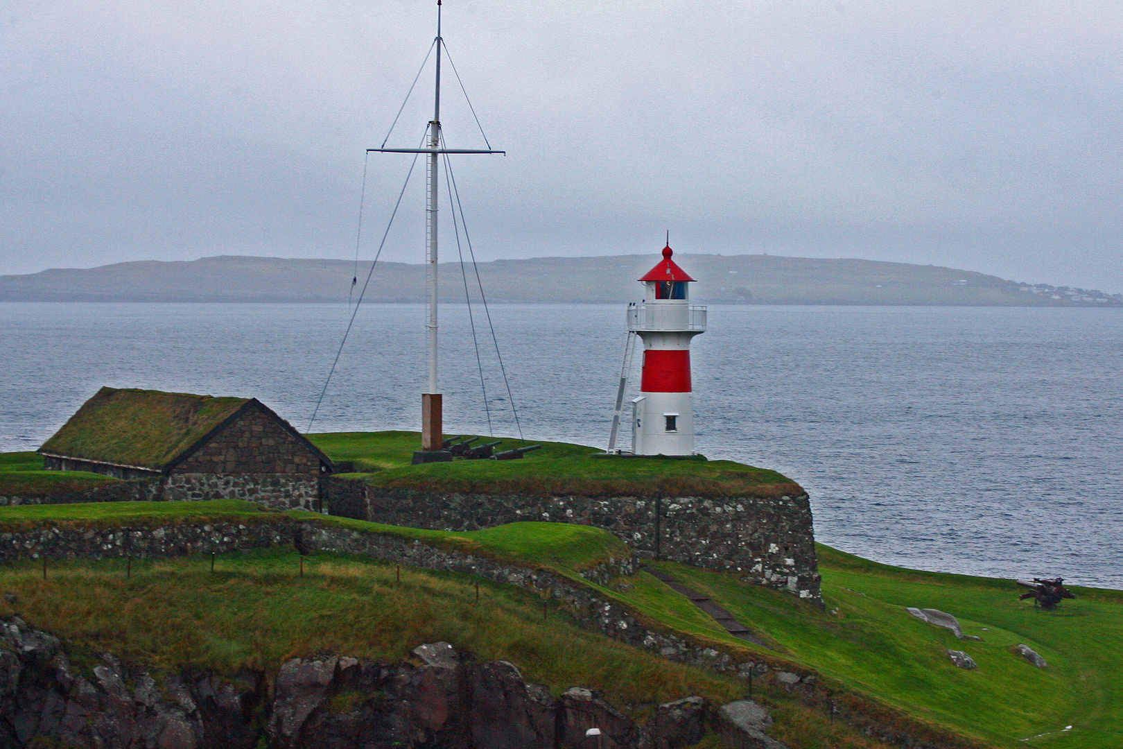 Leuchtturm Skansin, Tórshavn (Faröer DK)