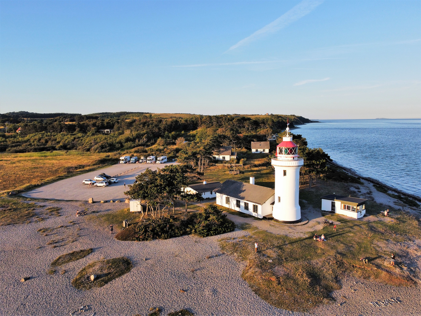 Leuchtturm Sletterhage Fyr 