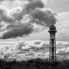 Leuchtturm Somfletherwisch im alten Land an der Unterelbe