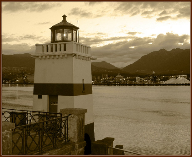 Leuchtturm , Stanley Park