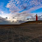 Leuchtturm Texel Nord im März