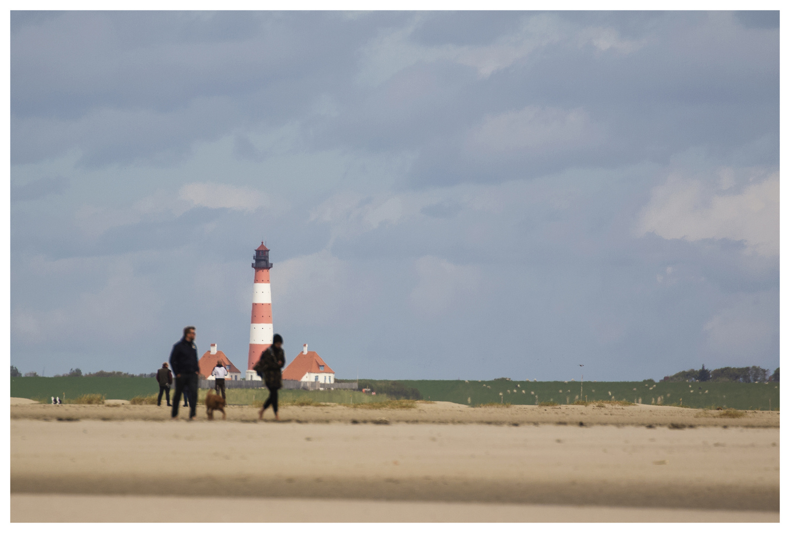 Leuchtturm und Strand