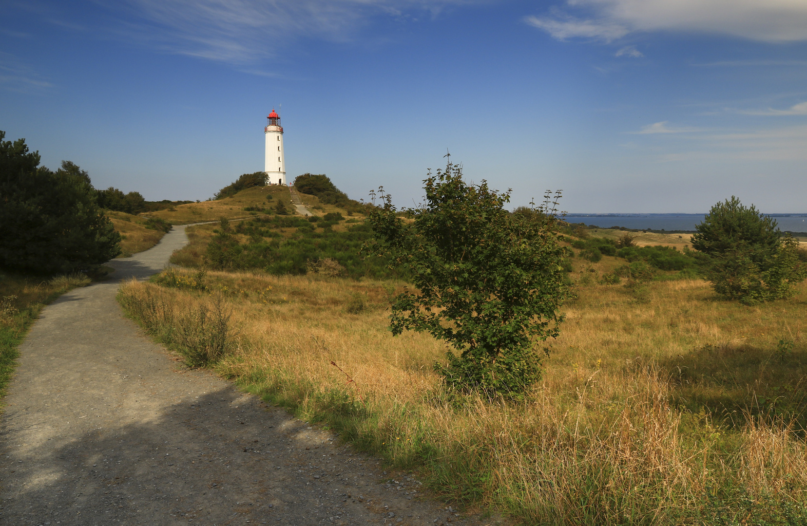 Leuchtturm von der Insel Hiddensee