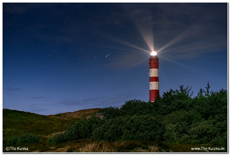 Leuchtturm von der Nordseeinsel Amrum