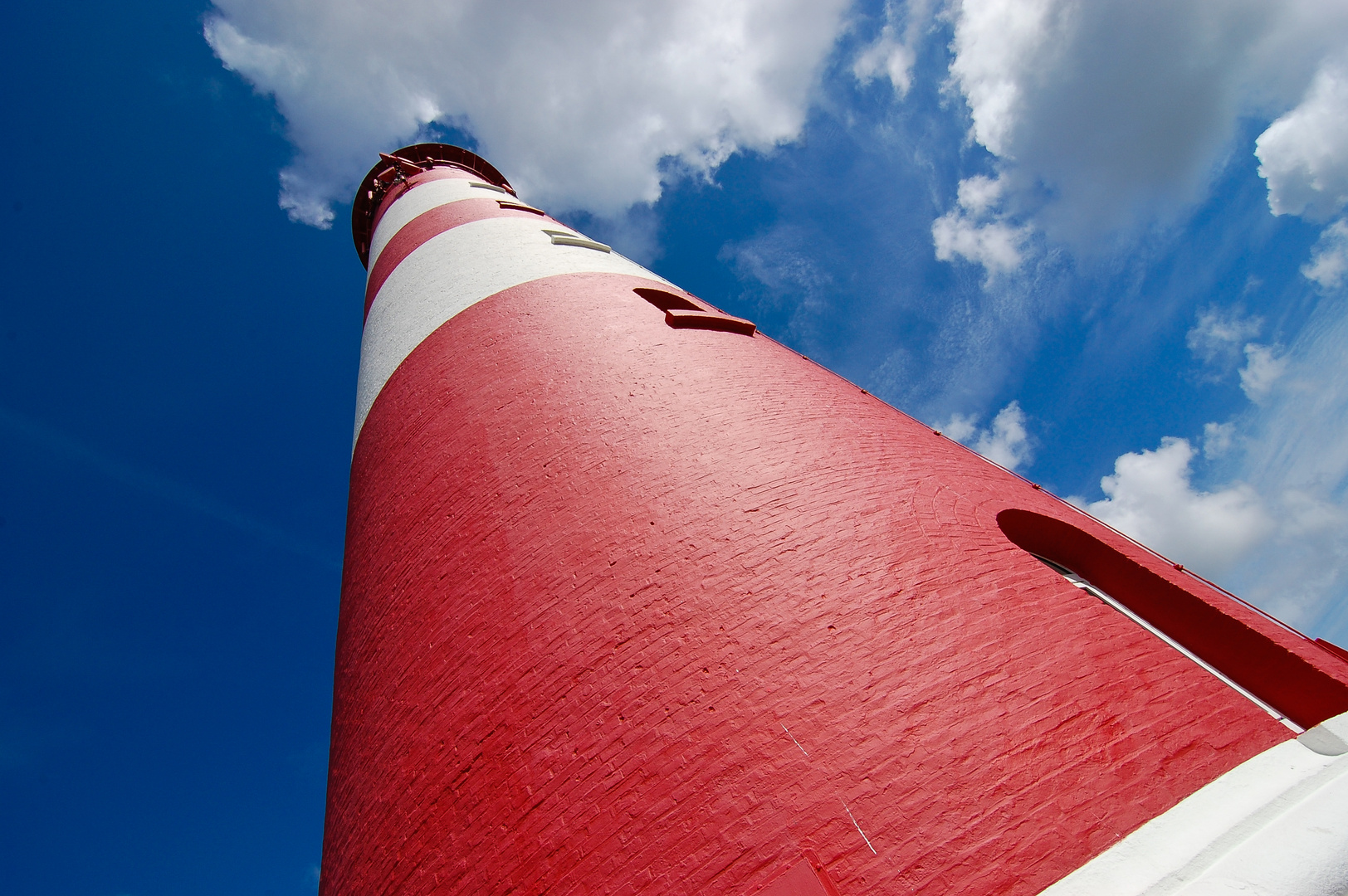 Leuchtturm von gaanz unten