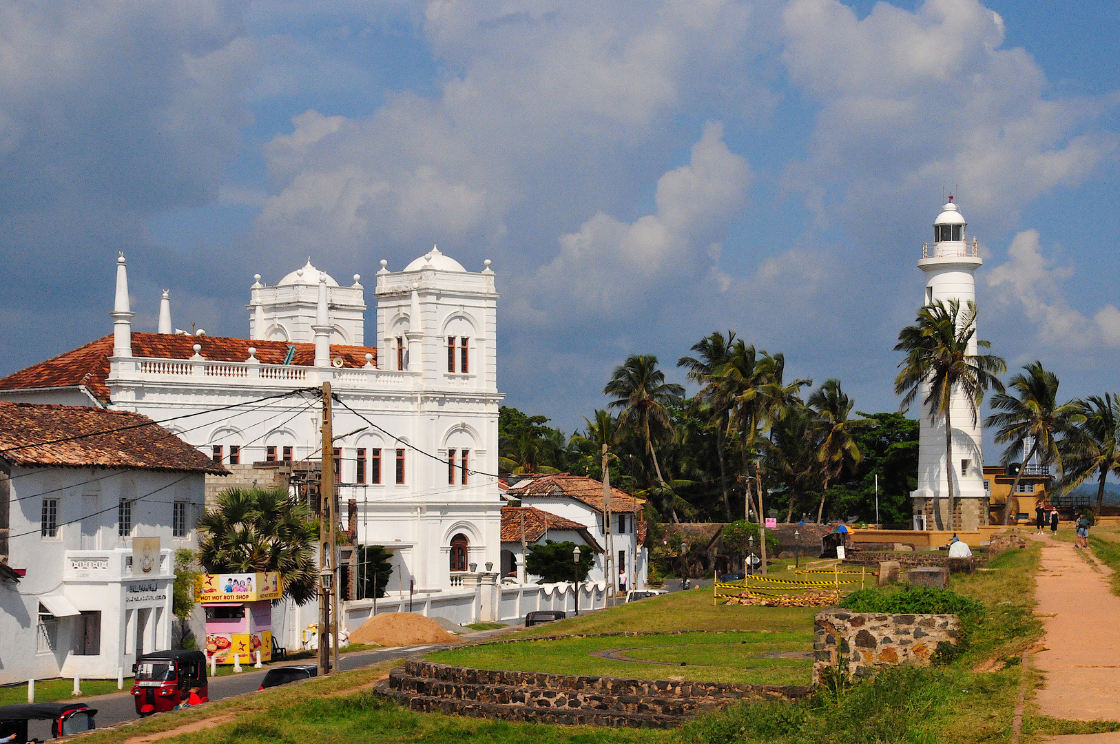 Leuchtturm von Galle, Stadt im Süden von Sri Lanka