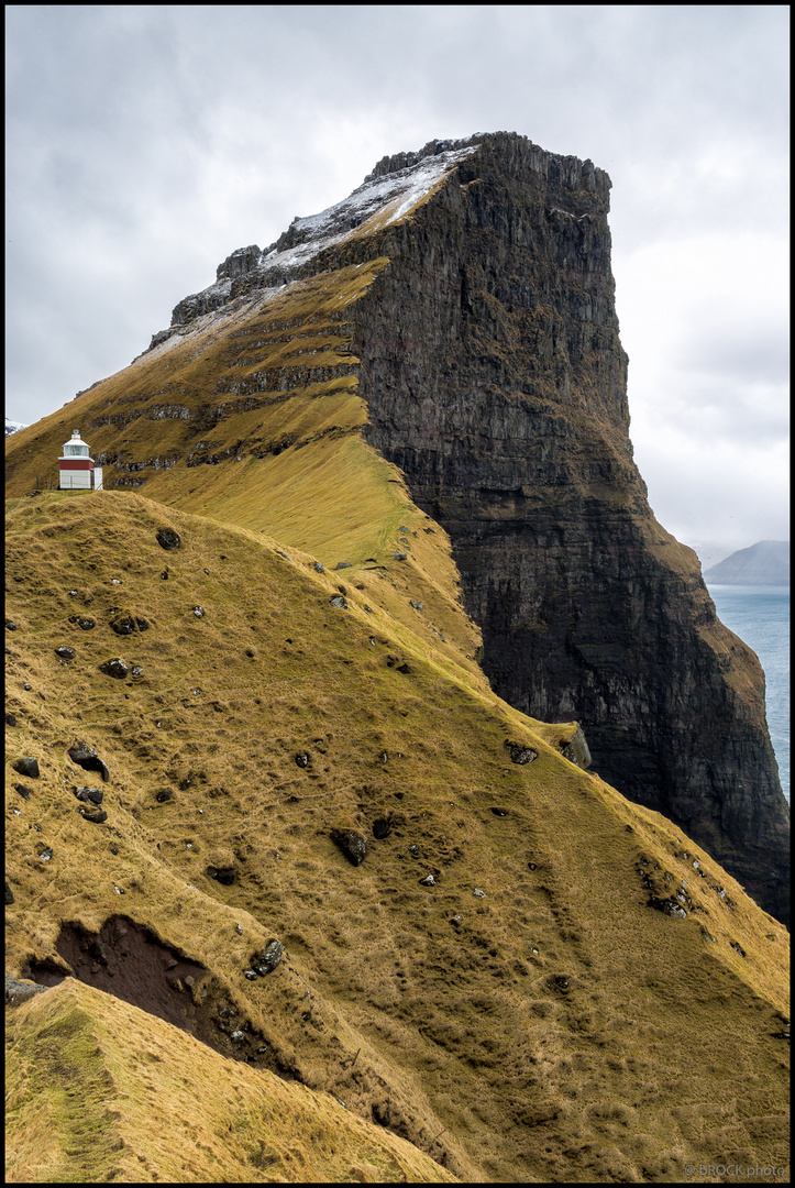 Leuchtturm von Kallur - Insel Kalsoy