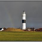 Leuchtturm von Kampen im Januar