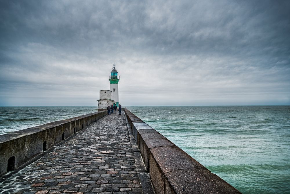 Leuchtturm von Le Treport Normandie