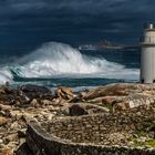 Leuchtturm von Muxía an der Costa da Morte
