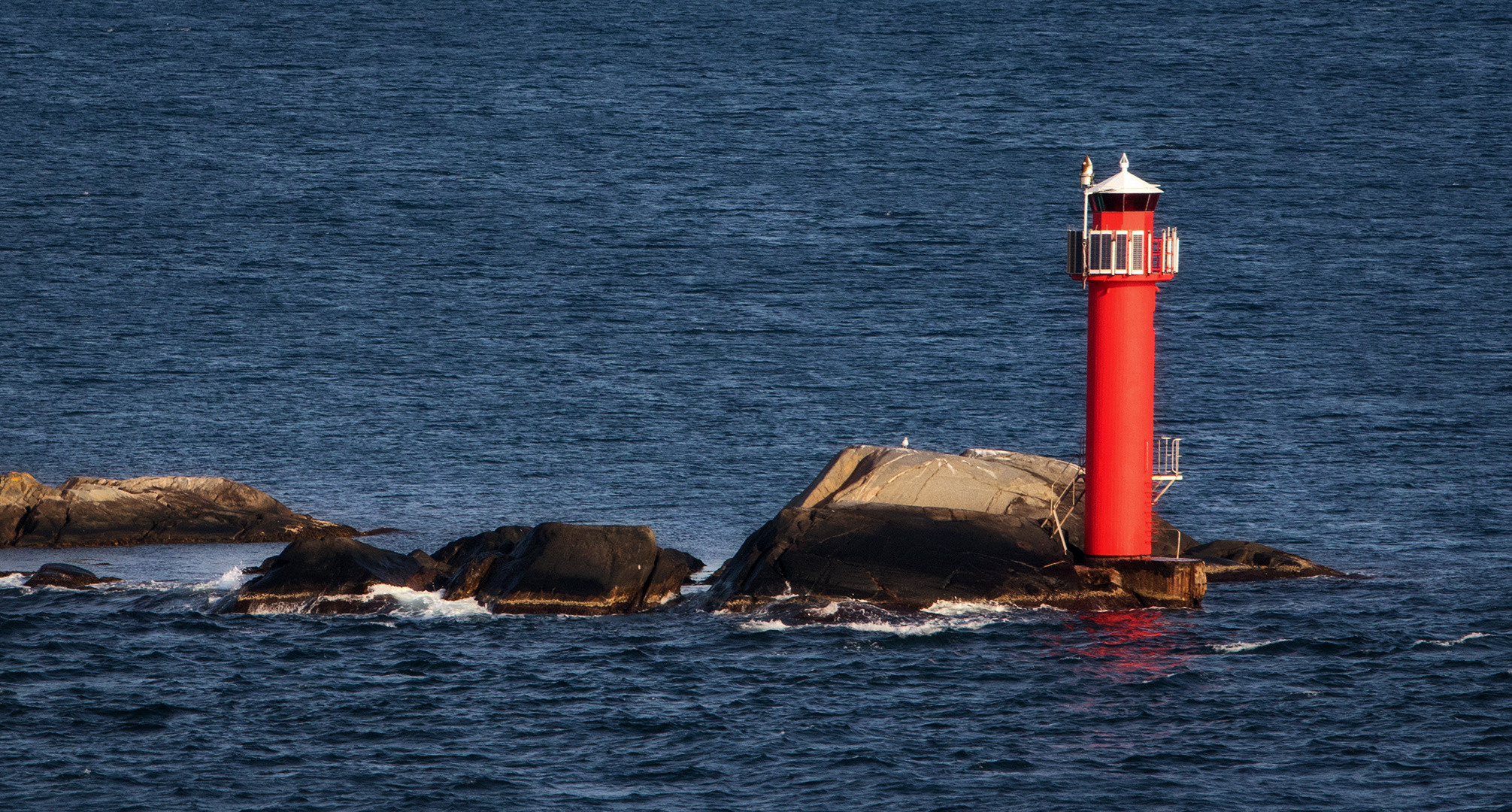 Leuchtturm vor Göteborg 