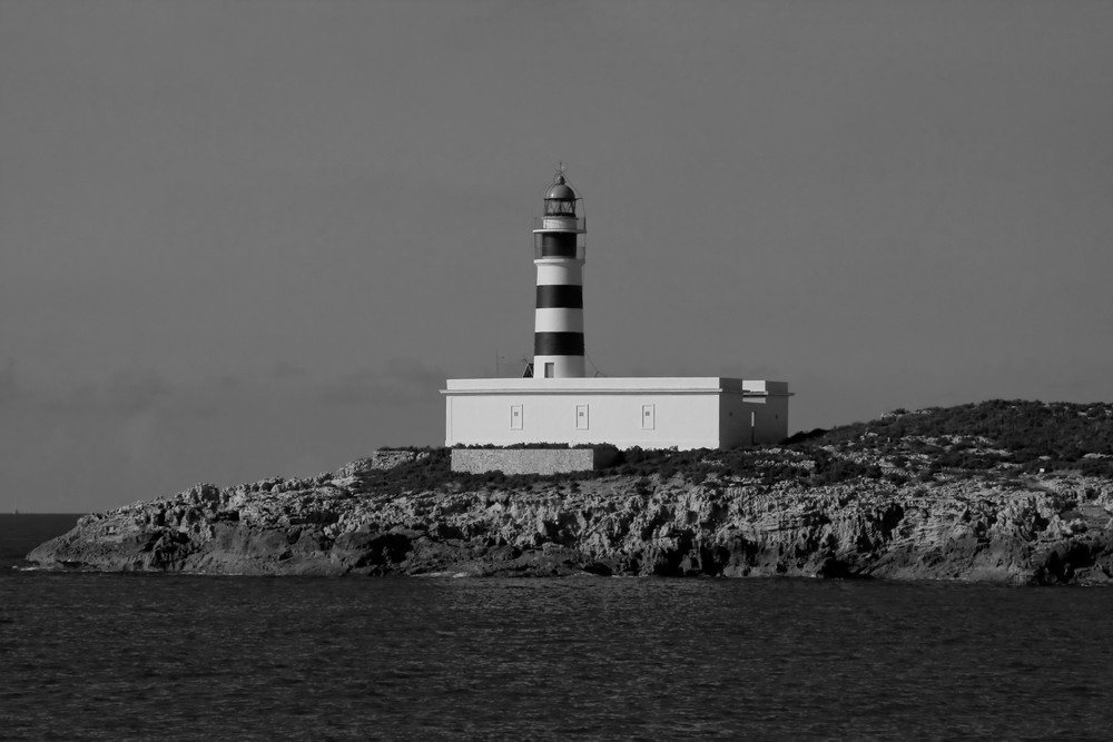 Leuchtturm vor Ibiza