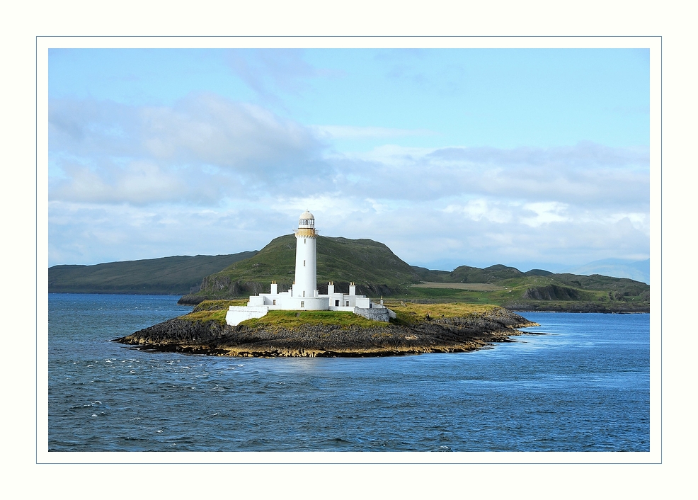 Leuchtturm vor Mull