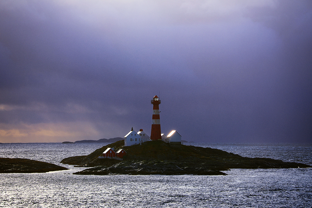 Leuchtturm vor Norwegen