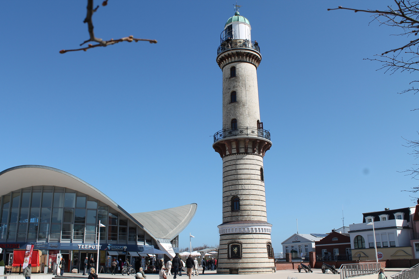 Leuchtturm Warnemünde.