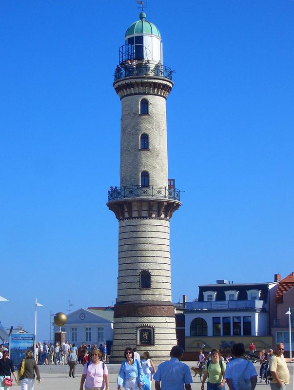 Leuchtturm Warnemünde a.d. Ostsee (Sep. 06)