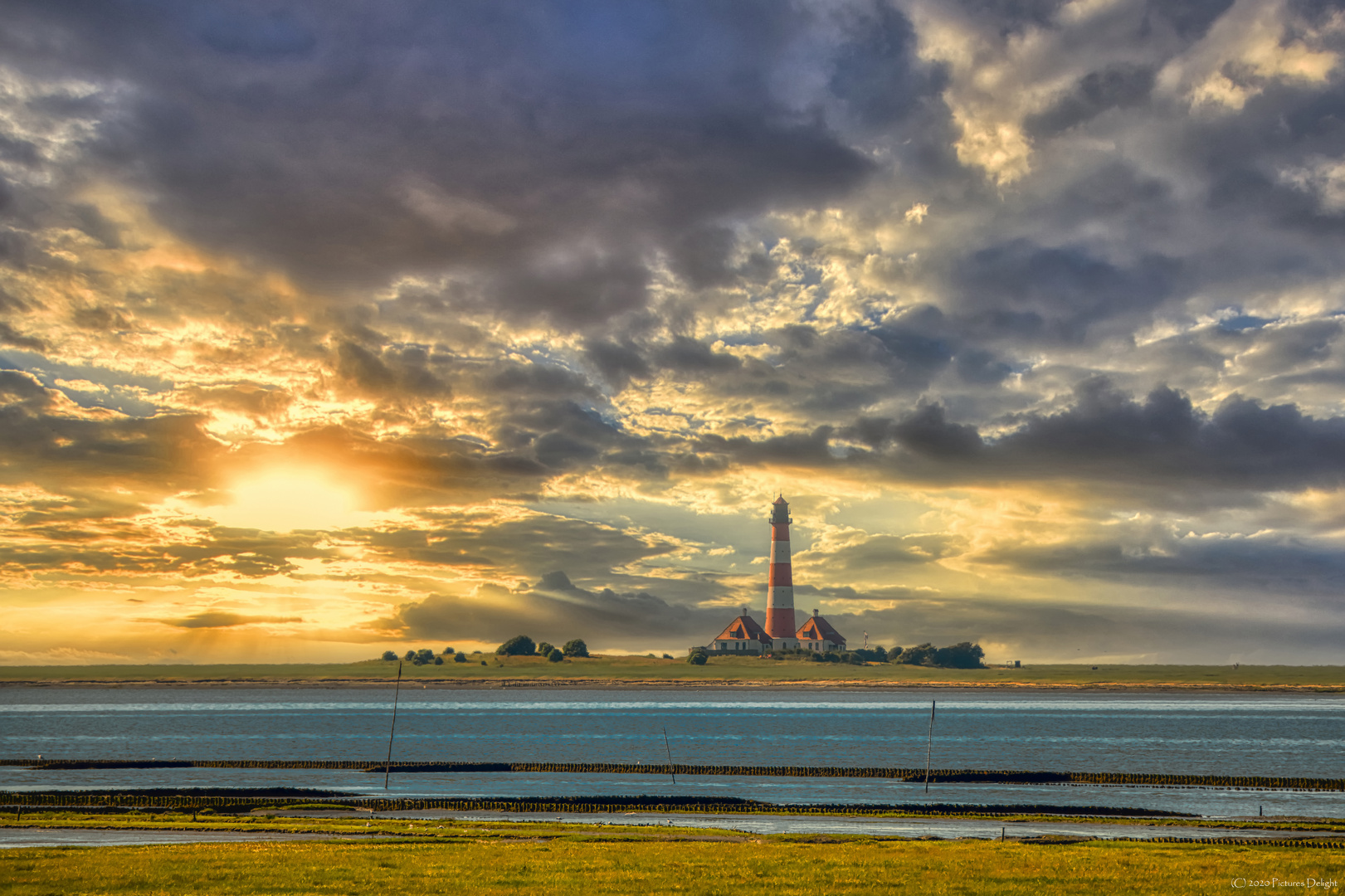 - Leuchtturm Westerhever -