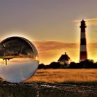 Leuchtturm Westerhever gekugelt