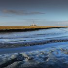 Leuchtturm Westerhever im Herbst