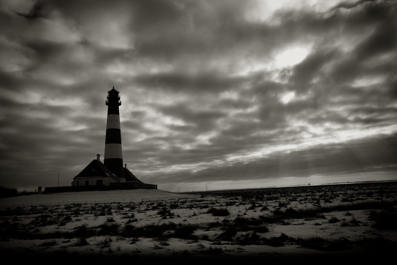 Leuchtturm Westerhever NF