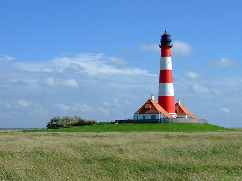 Leuchtturm Westerhever Sand