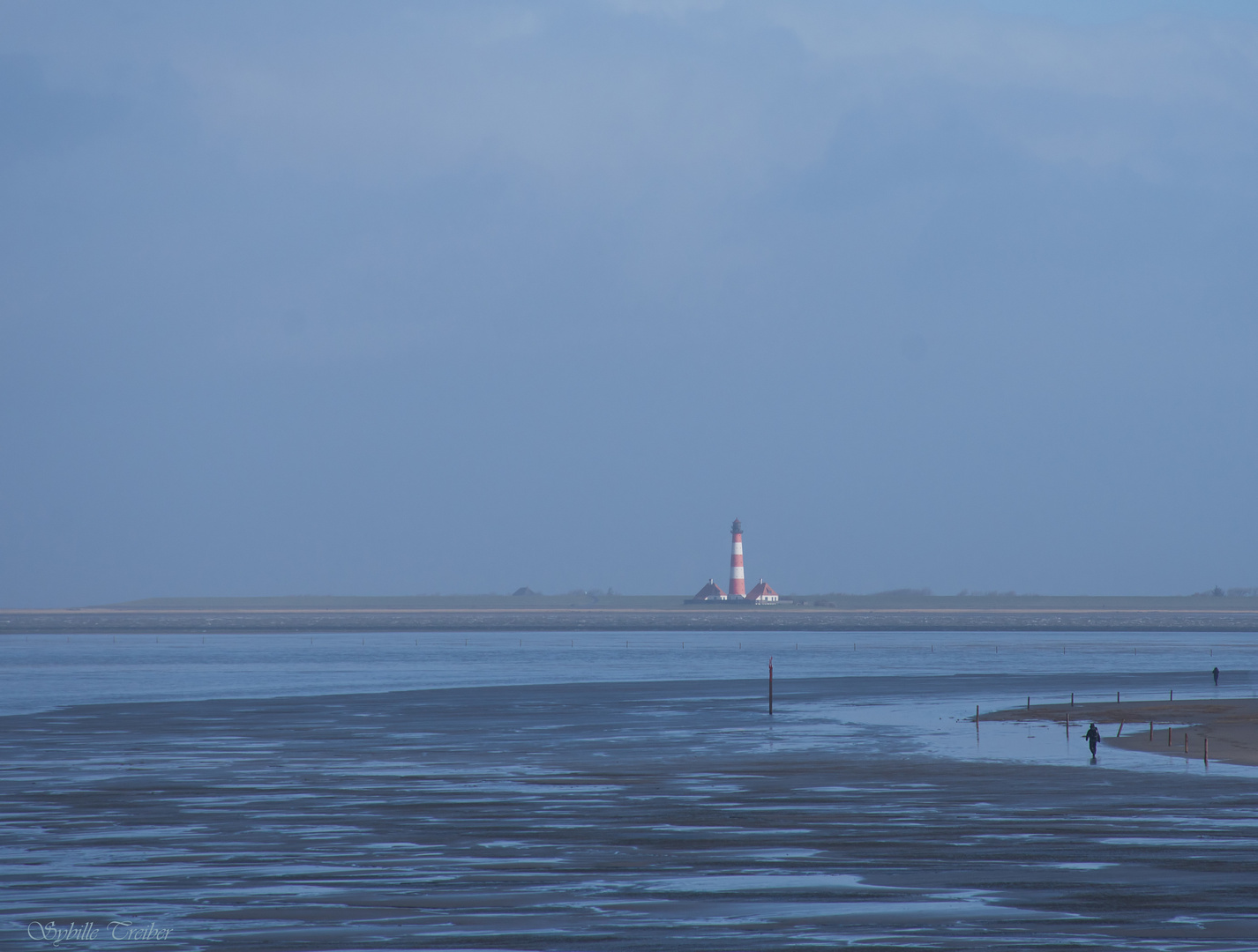 Leuchtturm Westerhever Sand