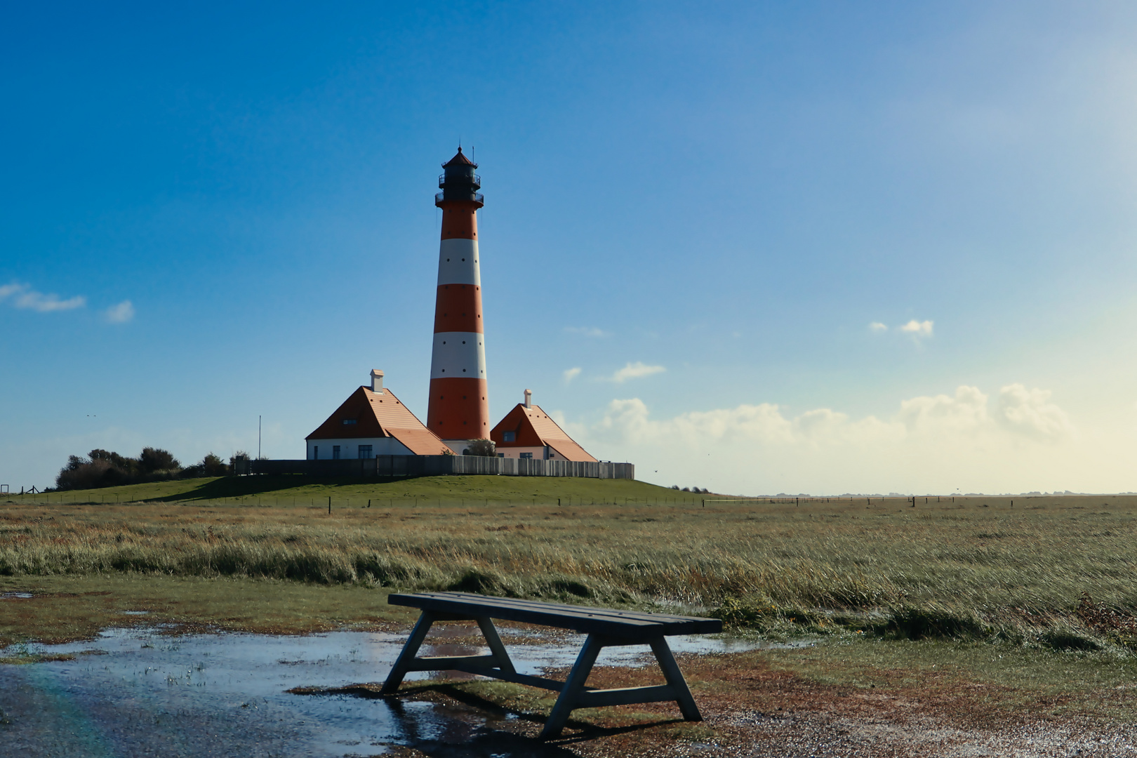 Leuchtturm Westerhever Sand