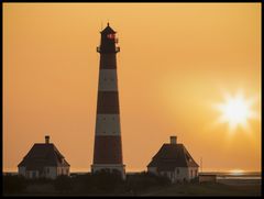 Leuchtturm Westerhever Sand 